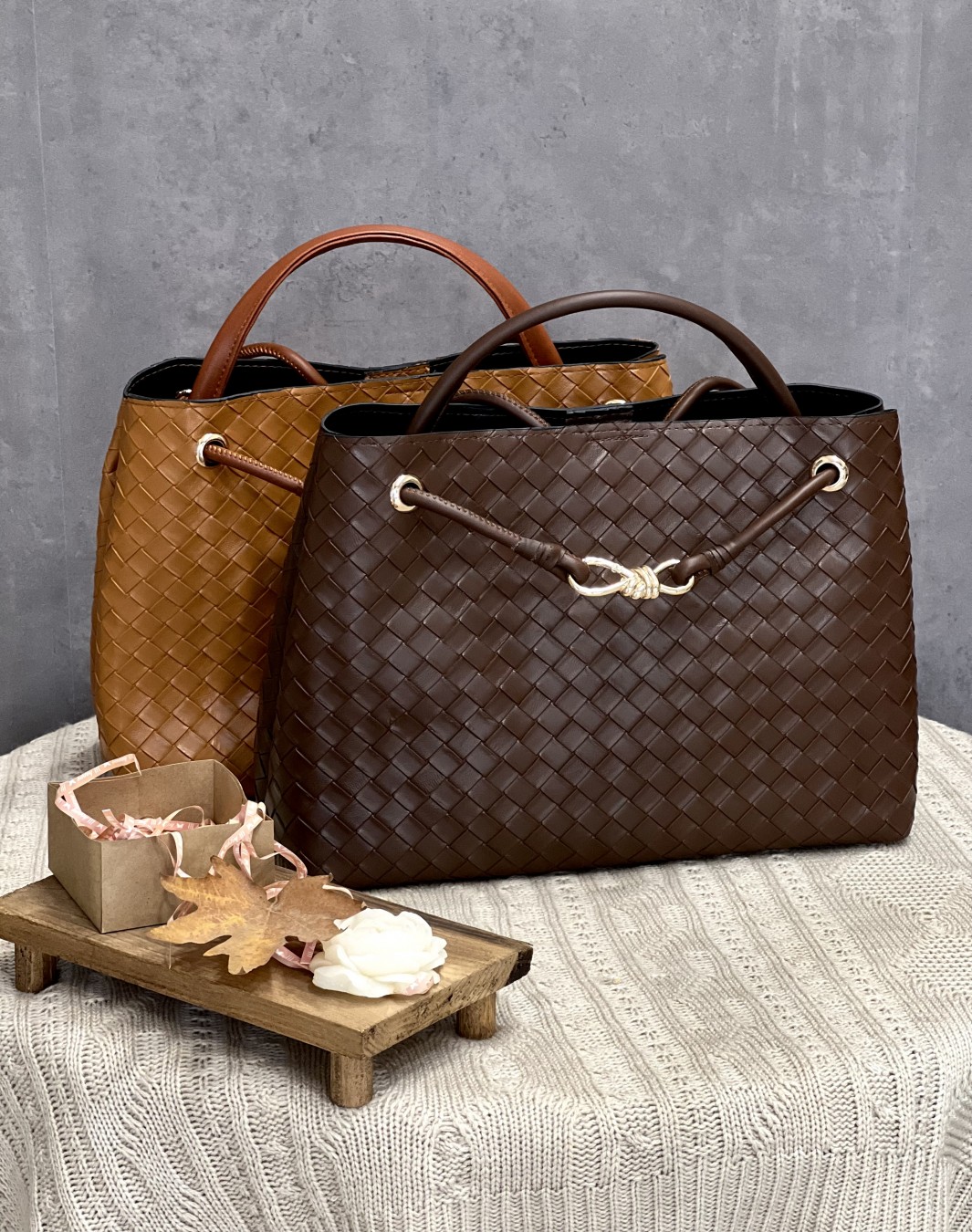 کیف دوشی سایز بزرگ حصیری کد 368