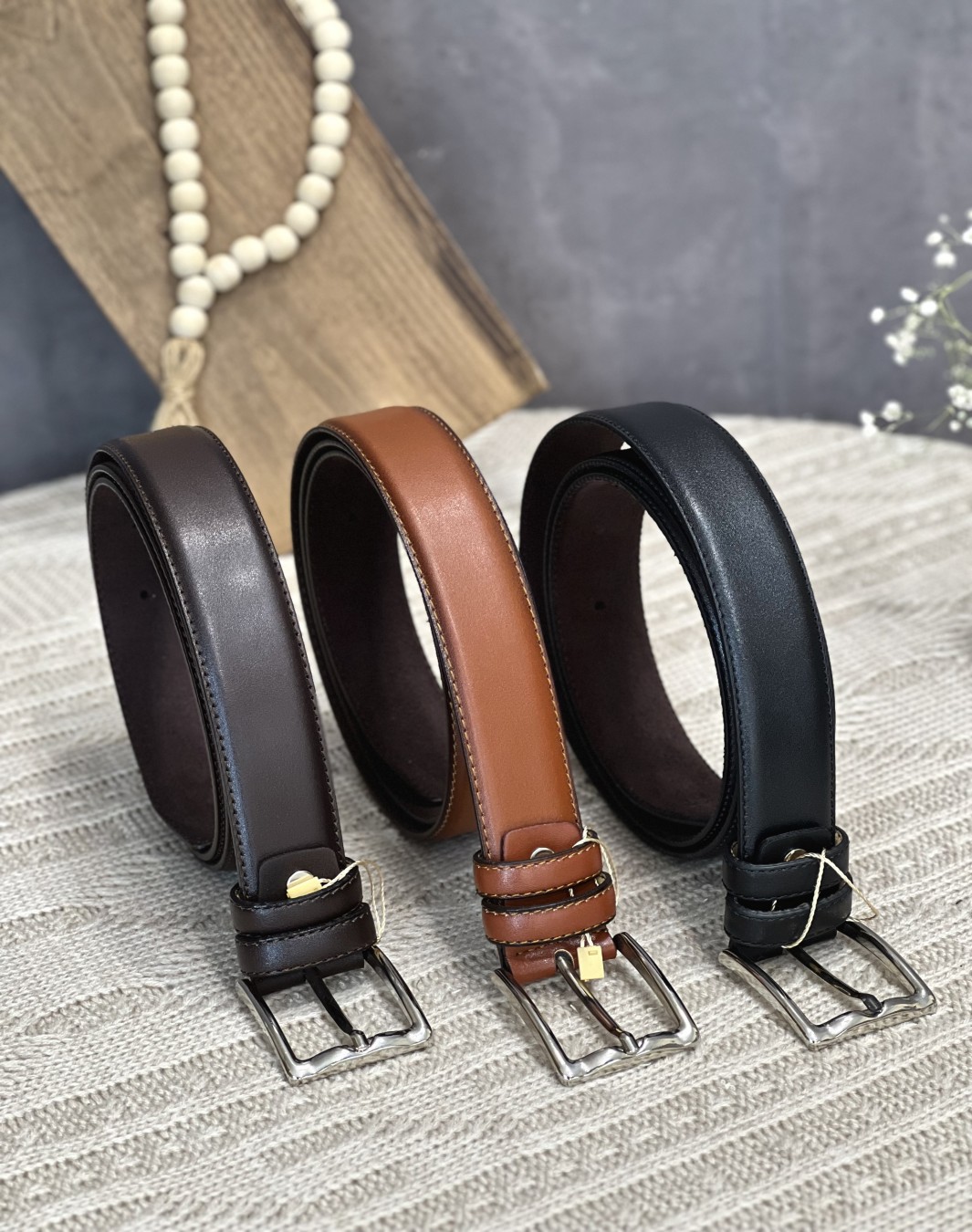 کمربند مردانه کد 383