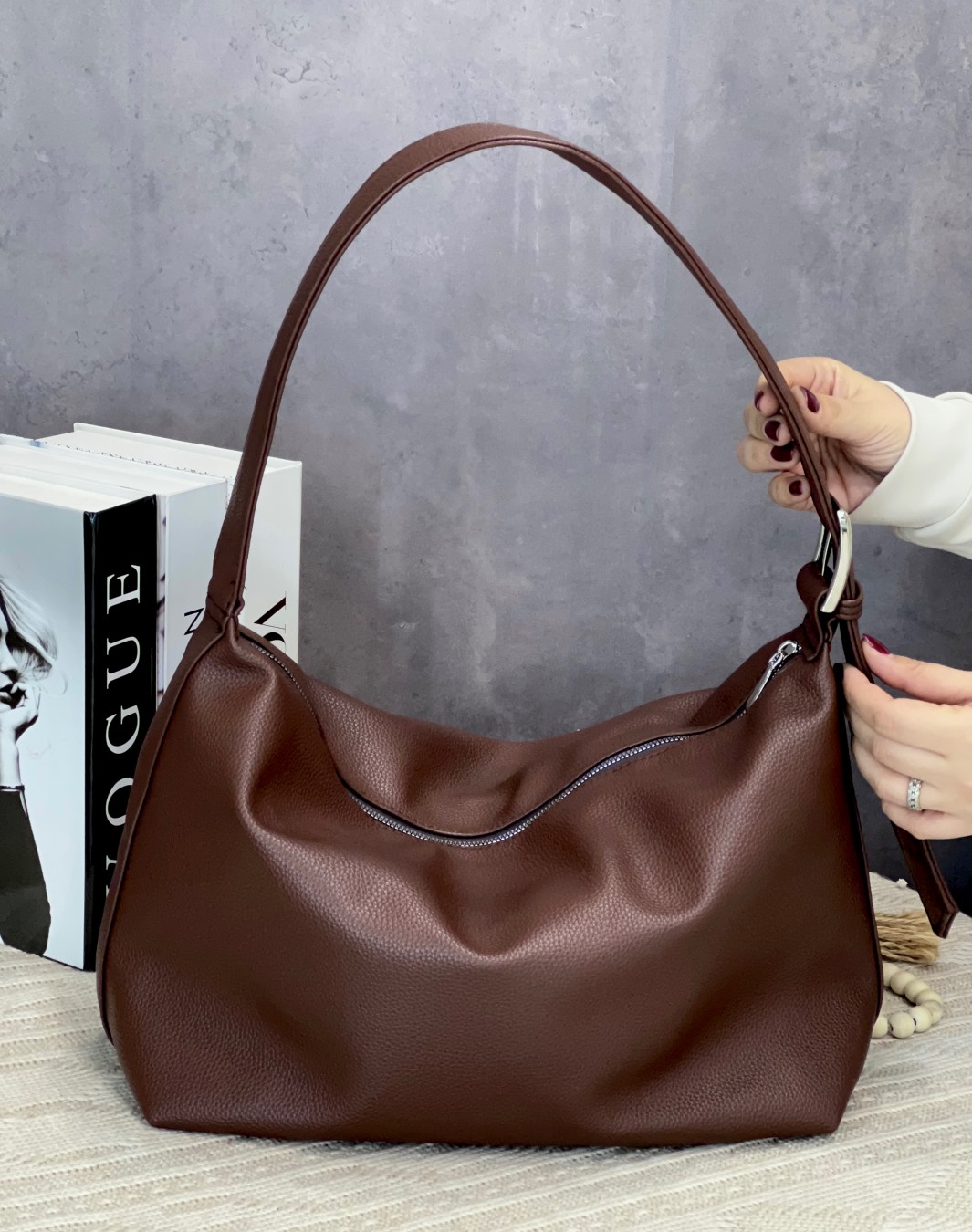 کیف دوشی سایز بزرگ آذر کد 392