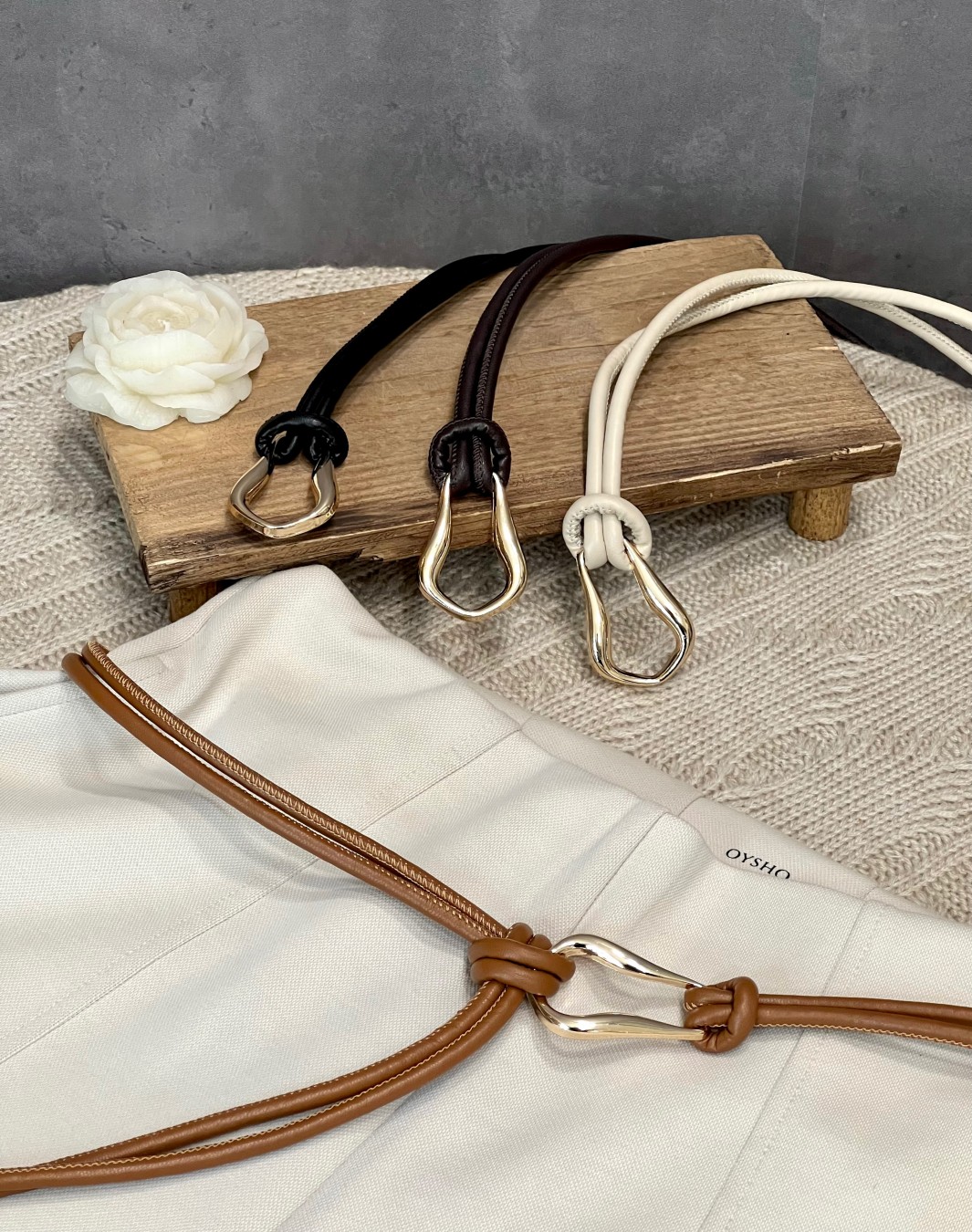 کمربند گره ای وارداتی کد 403