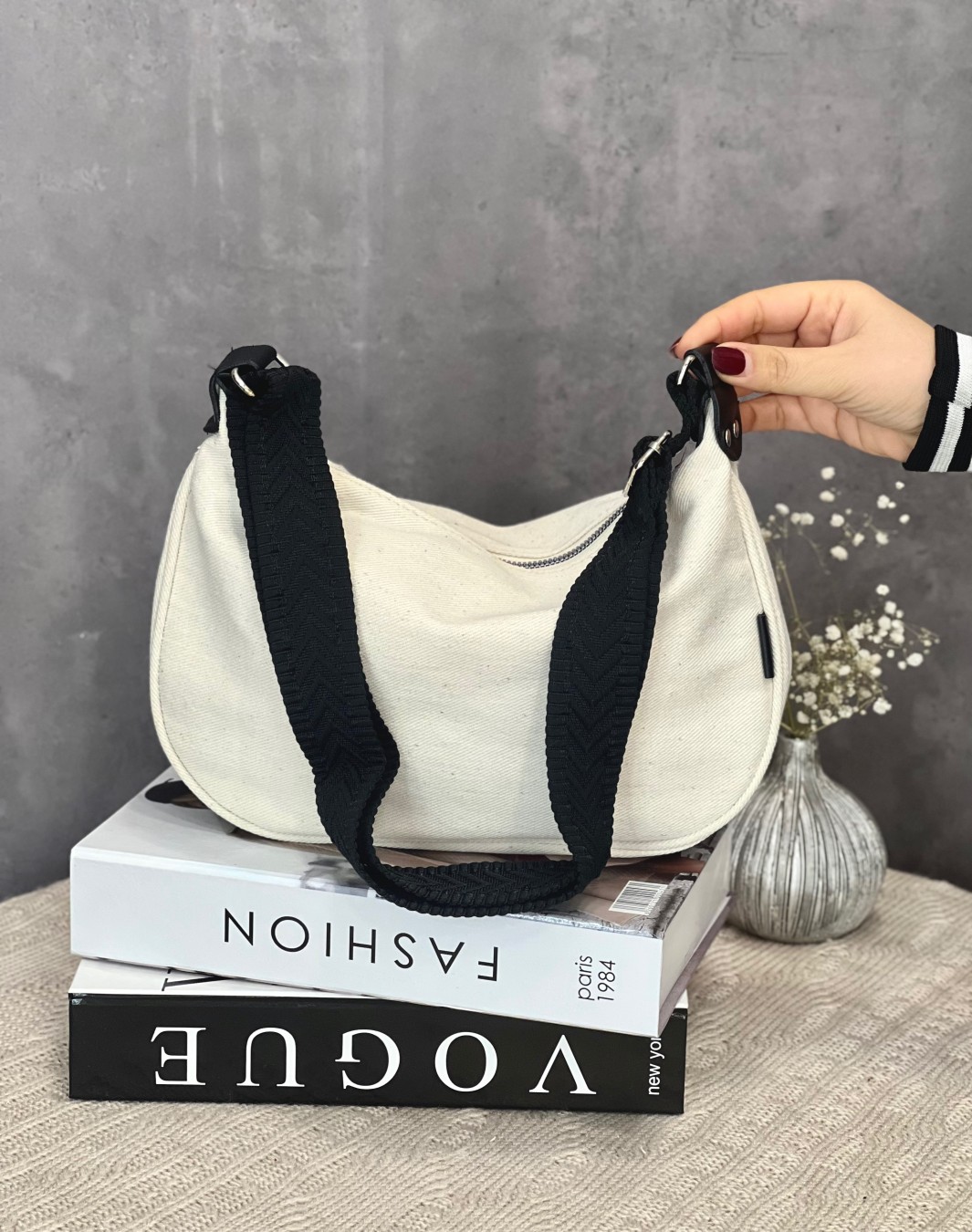 کیف کتان دوشی  سایه کد 414