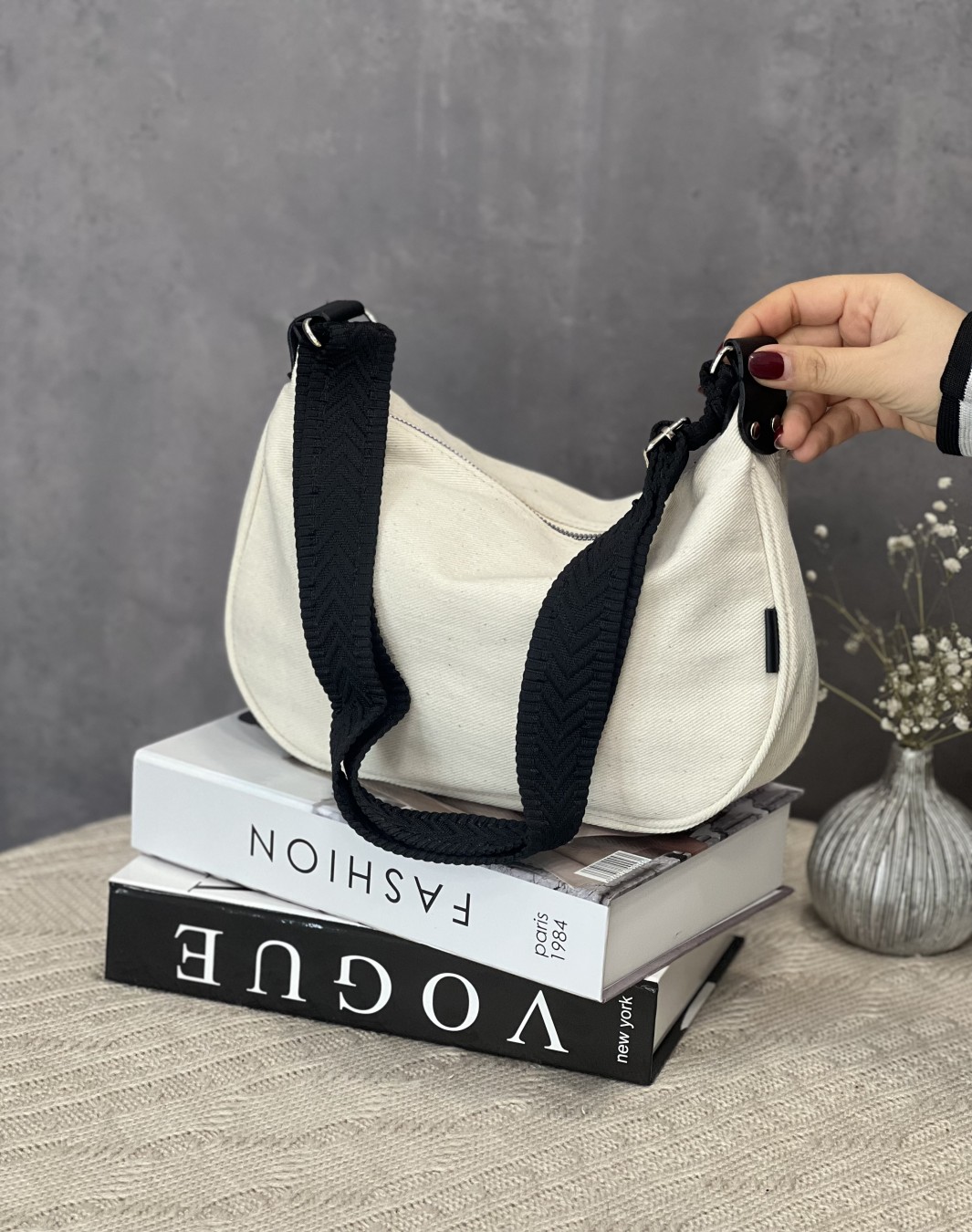 کیف کتان دوشی  سایه کد 414