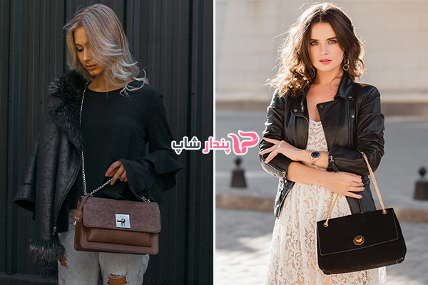کیف دوشی زنانه ساده و مینیمال