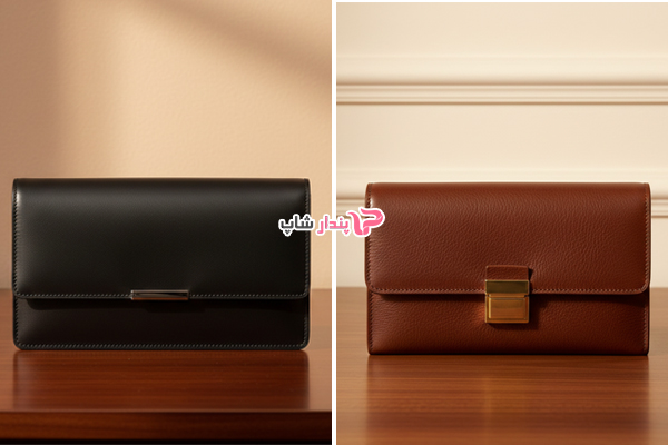 کلاچ چرمی کلاسیک