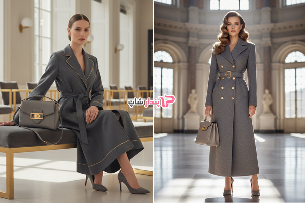 جلوه‌ی سلطنتی و خیره‌کننده طوسی و طلایی