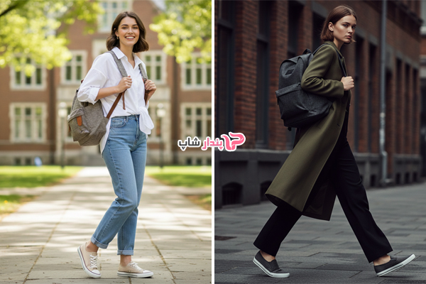 کفشهای پارچهای کلاسیک