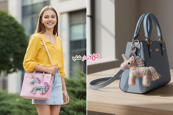 آویز عروسکی سیلیکونی