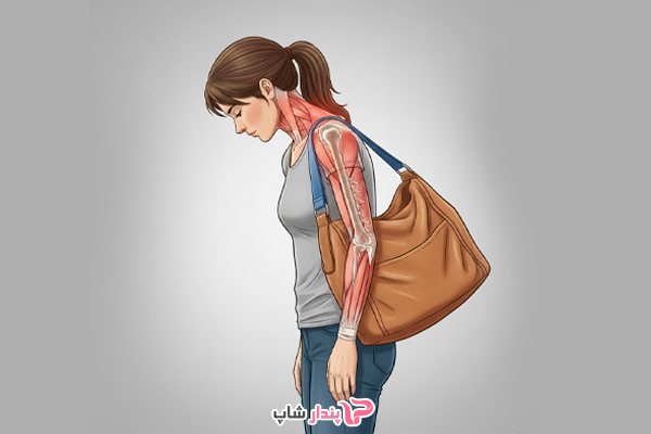 چرا بانوان بیشتر در معرض آسیب کیف دوشی سنگین هستند؟