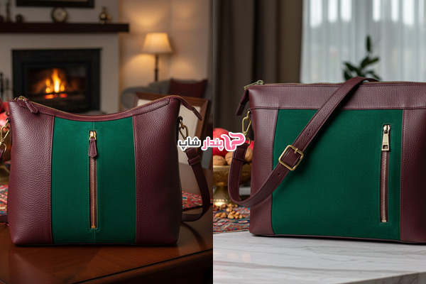 کیف دوشی سایز بزرگ ترمه